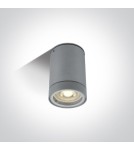 Lampy zewnętrzne sufitowe - One Light lampa sufitowa szara Lido 67130C/G IP54 - product 1
