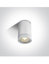 One Light lampa sufitowa biała Lido 67130C/W IP54