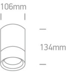 Lampy zewnętrzne sufitowe - One Light lampa sufitowa 75W Stromi S 67132C/AN IP54 - product 2