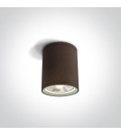 Lampy zewnętrzne sufitowe - One Light lampa sufitowa 75W Stromi S 67132C/BR IP54 - product 1