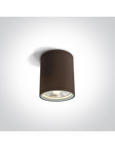 One Light lampa sufitowa 75W Stromi S 67132C/BR IP54