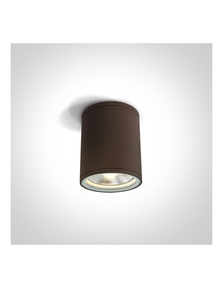Lampy zewnętrzne sufitowe - One Light lampa sufitowa 75W Stromi S 67132C/BR IP54 - produkt kolory-swiatla.pl 1