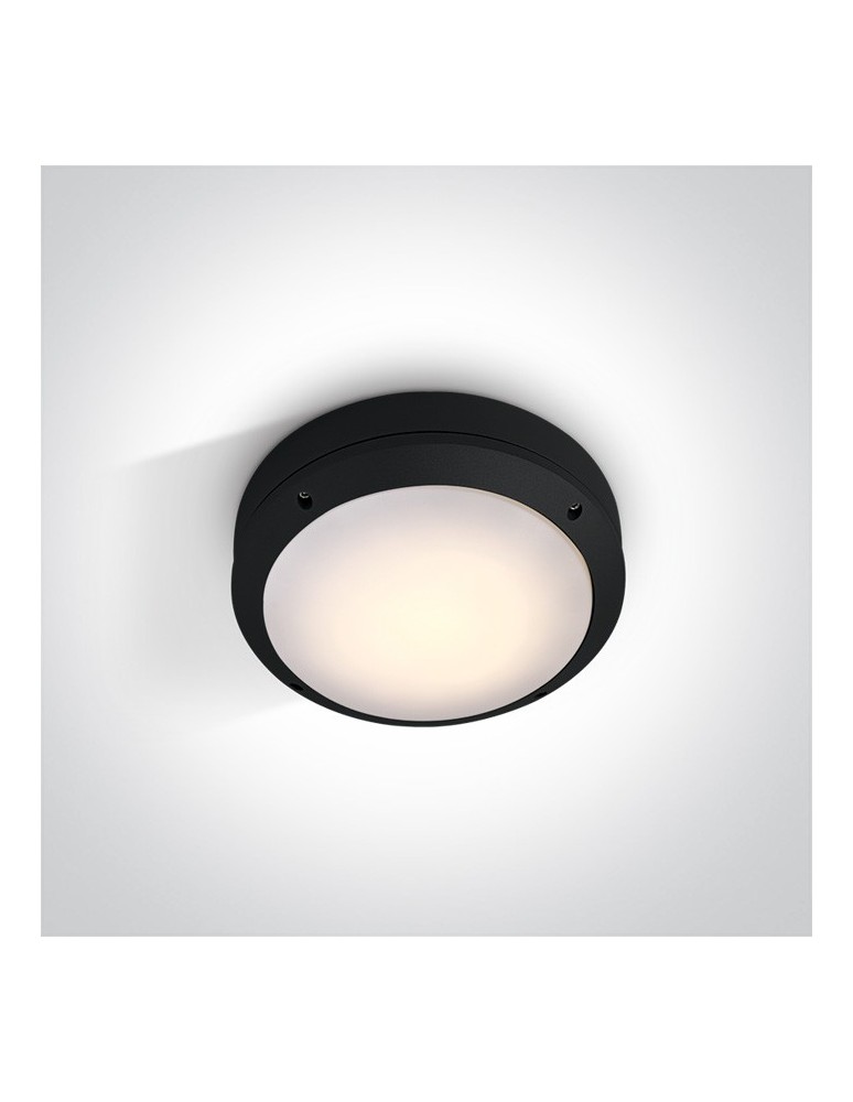 Lampy zewnętrzne sufitowe - One Light plafon na zewnątrz Lagonisi 67204/B IP54 - produkt kolory-swiatla.pl 1