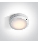 Lampy zewnętrzne sufitowe - One Light plafon na zewnątrz Lagonisi 67204/W IP54 - product 1