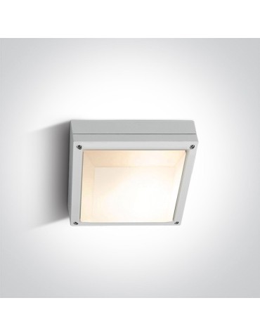 One Light plafon kwadrat zewnętrzny Kronia 67208/W IP54
