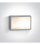 Kinkiety zewnętrzne - One Light plafon prostokąt Soros 67208B/G IP54 - produkt 1
