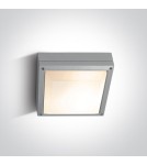 Lampy zewnętrzne sufitowe - One Light plafon kwadrat zewnętrzny Kronia 2 67210/G IP54 - product 1