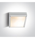 Lampy zewnętrzne sufitowe - One Light plafon kwadrat zewnętrzny Kronia 2 67210/W IP54 - product 1