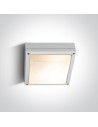 One Light plafon kwadrat zewnętrzny Kronia 2 67210/W IP54