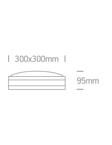 One Light plafon ozdobny zewnętrzny Eleon 67216/G IP54 - product 2