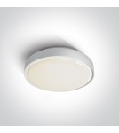 Lampy zewnętrzne sufitowe - One Light plafon LED zewnętrzny Poka 2 67280AN/W/W IP65 - product 1