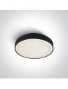 One Light plafon na zewnątrz czarny 26cm Rafti 67280E/AN IP65
