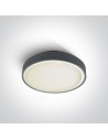 One Light plafon LED na zewnątrz antracytowy 30cm Rafti 2 67280EA/AN IP65