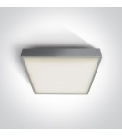 Lampy zewnętrzne sufitowe - One Light plafon LED kwadratowy na zewnątrz Pirnari 3 67282BN/G/W IP65 - product 1