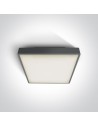 One Light plafon kwadratowy 30 cm na zewnątrz Warkiza 67282EA/AN IP65