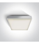 Lampy zewnętrzne sufitowe - One Light plafon kwadratowy 30 cm na zewnątrz Warkiza 67282EA/W IP65 - product 1