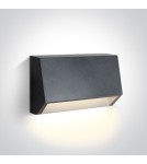 Lampy do oświetlania ścieżek - One Light kinkiet LED odporny na pogodę dom ogród Diminio 67386A/AN/W IP65 - product 1
