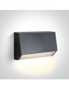 One Light kinkiet LED odporny na pogodę dom ogród Diminio 67386A/AN/W IP65
