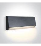 Lampy do oświetlania ścieżek - One Light kinkiet LED odporny na pogodę dom ogród Diminio 67386C/AN/W IP65 - product 1