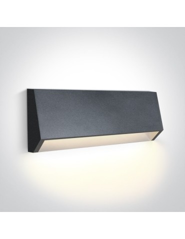 One Light kinkiet LED odporny na pogodę dom ogród Diminio 67386C/AN/W IP65