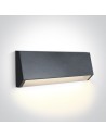One Light kinkiet LED odporny na pogodę dom ogród Diminio 67386C/AN/W IP65