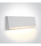 Lampy do oświetlania ścieżek - One Light kinkiet LED odporny na pogodę dom ogród Diminio 67386C/W/W IP65 - produkt 1