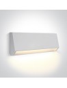 One Light kinkiet LED odporny na pogodę dom ogród Diminio 67386C/W/W IP65