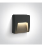 Lampy do oświetlania ścieżek - One Light kinkiet LED antracytowy do montażu na zewnątrz Lycuria 2 67418/AN/W IP65 - product 1