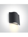 One Light kinkiet zewnętrzny wyjątkowy kształt Efyra 67422/AN/W IP54
