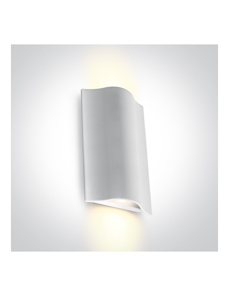 Kinkiety zewnętrzne - One Light kinkiet zewnętrzny pionowy wyjątkowy styl Efyra 2 67422A/W/W IP54 - produkt kolory-swiatla.pl 1