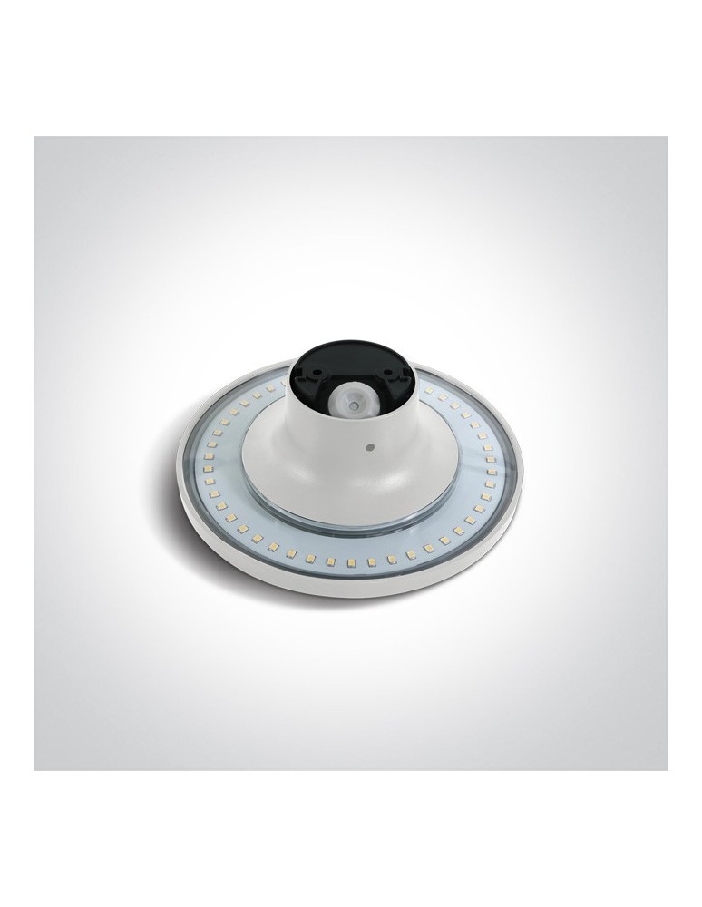 Kinkiety zewnętrzne - One Light kinkiet ścienny sufitowy podświetlany Fares 67450/W/W IP54 - product kolory-swiatla.pl 2