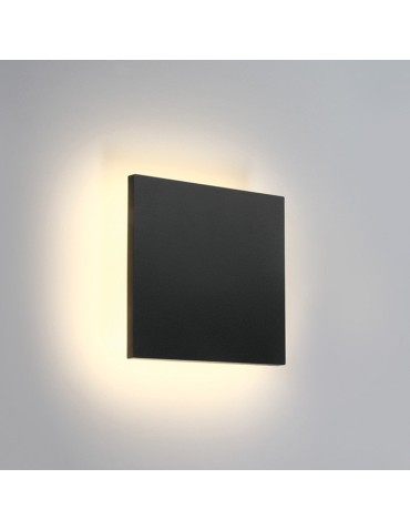 One Light plafon LED kwadratowy podświetlający ścianę Prevedos 67450A/AN/W IP54