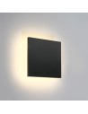 One Light plafon LED kwadratowy podświetlający ścianę Prevedos 67450A/AN/W IP54