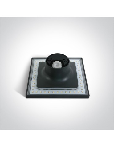 One Light plafon LED kwadratowy podświetlający ścianę Prevedos 67450A/AN/W IP54 - produkt 2
