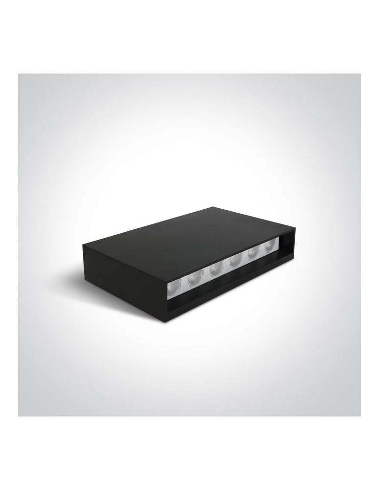Kinkiety zewnętrzne - One Light kinkiet LED minimalistyczny antracyt mieszkanie loft elewacja Latzio 67472A/AN/W IP65 - product kolory-swiatla.pl 2
