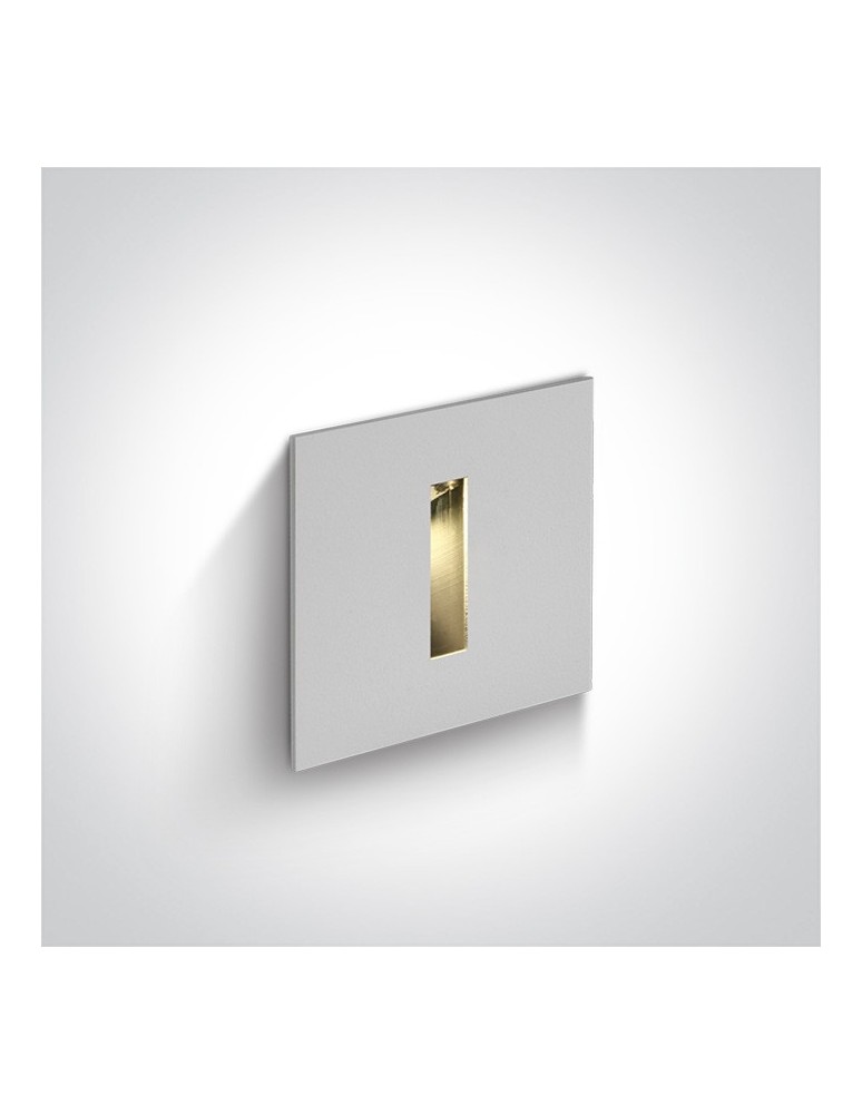 Oprawy do wbudowania w ściane - One Light wpust LED stylowy ozdobny mieszkanie dom elewacja Epitalio 68004/W/W IP54 - produkt kolory-swiatla.pl 1