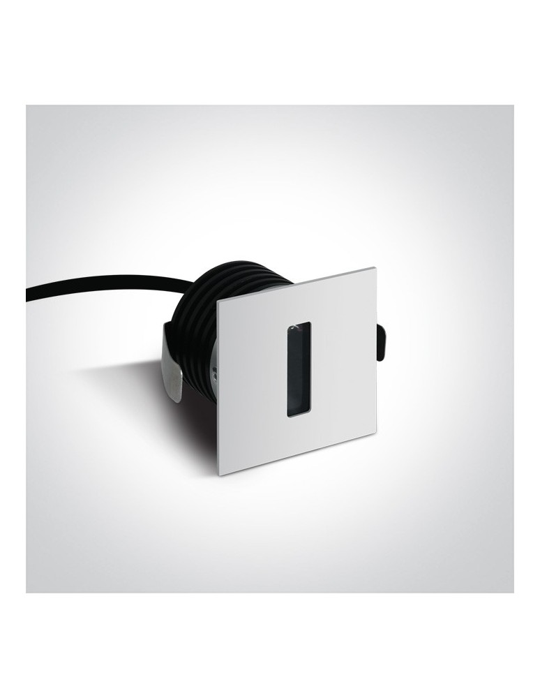 Oprawy do wbudowania w ściane - One Light wpust LED stylowy ozdobny mieszkanie dom elewacja Epitalio 68004/W/W IP54 - product kolory-swiatla.pl 2