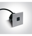 Oprawy do wbudowania w ściane - One Light wpust LED do oświetlenia korytarza chodnika Ladiko 68004A/AL/W IP54 - product 2