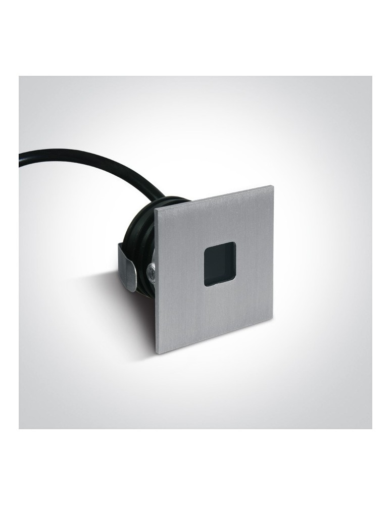 Oprawy do wbudowania w ściane - One Light wpust LED do oświetlenia korytarza chodnika Ladiko 68004A/AL/W IP54 - product kolory-swiatla.pl 2