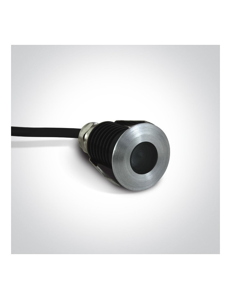 Lampy najazdowe i gruntowe - One Light wpust LED do oświetlenia ogrodu ścieżki chodnika Emiali 69042M/AL/W IP67 - product kolory-swiatla.pl 2