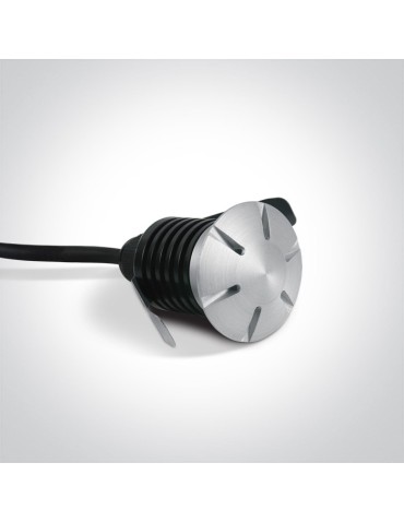 One Light wpust LED aluminiowy do ogrodu ścieżka chodnik Diaselo 6 69044/AL/W IP67 - product 2