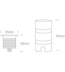 Lampy najazdowe i gruntowe - One Light wpust LED aluminiowy Malta 69056A/W IP67 - product 2