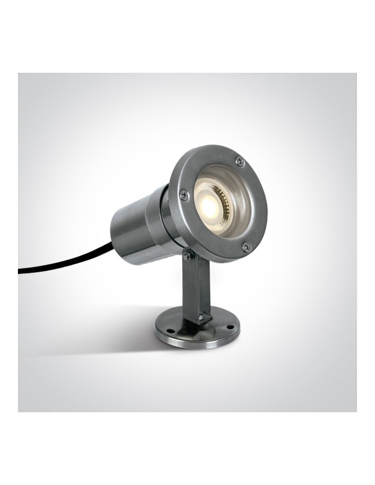 Reflektory i naświetlacze zewnętrzne - One Light reflektor ogrodowy ze stali nierdzewnej Platsa 7008A IP65 - produkt kolory-swiatla.pl 1