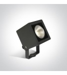 Reflektory i naświetlacze zewnętrzne - One Light reflektor LED kostka oświetlenie ogrodu Borgone 7052/AN/W IP65 - product 1