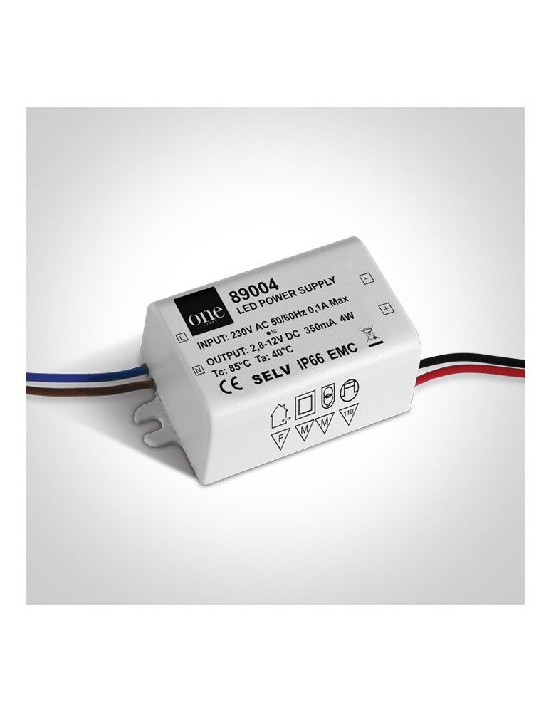 Zasilacze LED - One Light zasilacz LED 350mA/opraw 1-4W - produkt kolory-swiatla.pl 1