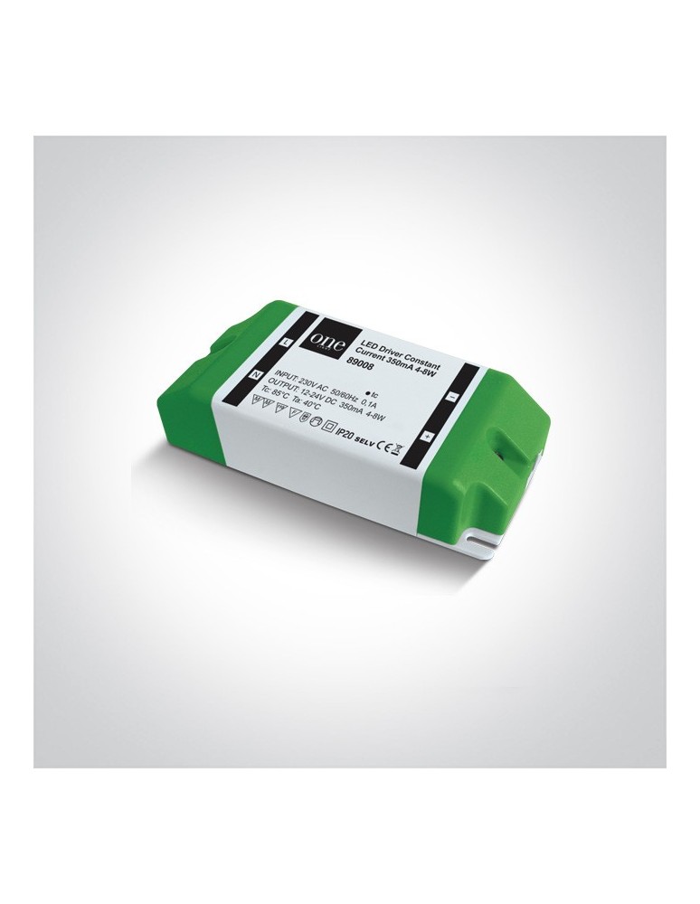 Zasilacze LED - One Light zasilacz LED 350mA/opraw 4-8W - produkt kolory-swiatla.pl 1