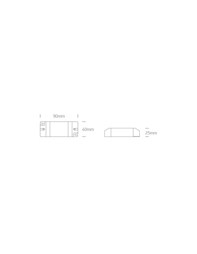 Zasilacze LED - One Light zasilacz LED 350mA/opraw 4-8W - produkt kolory-swiatla.pl 2