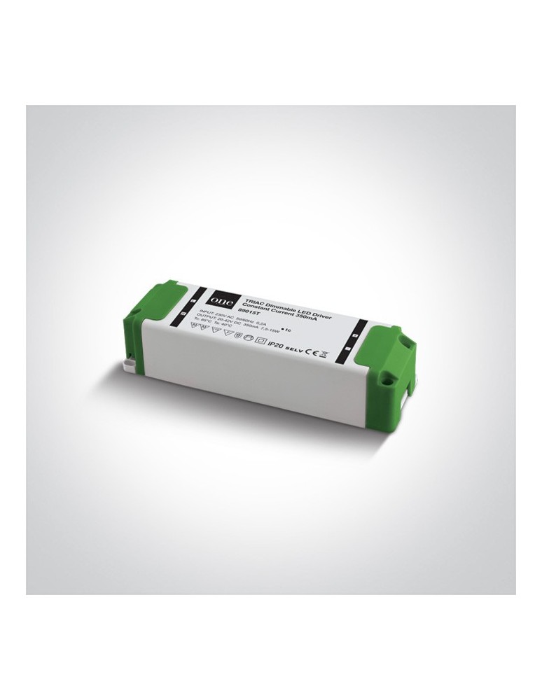 Zasilacze LED - One Light ściemnialny zasilacz LED 350mA/opraw LED 7,5-15W - produkt kolory-swiatla.pl 1