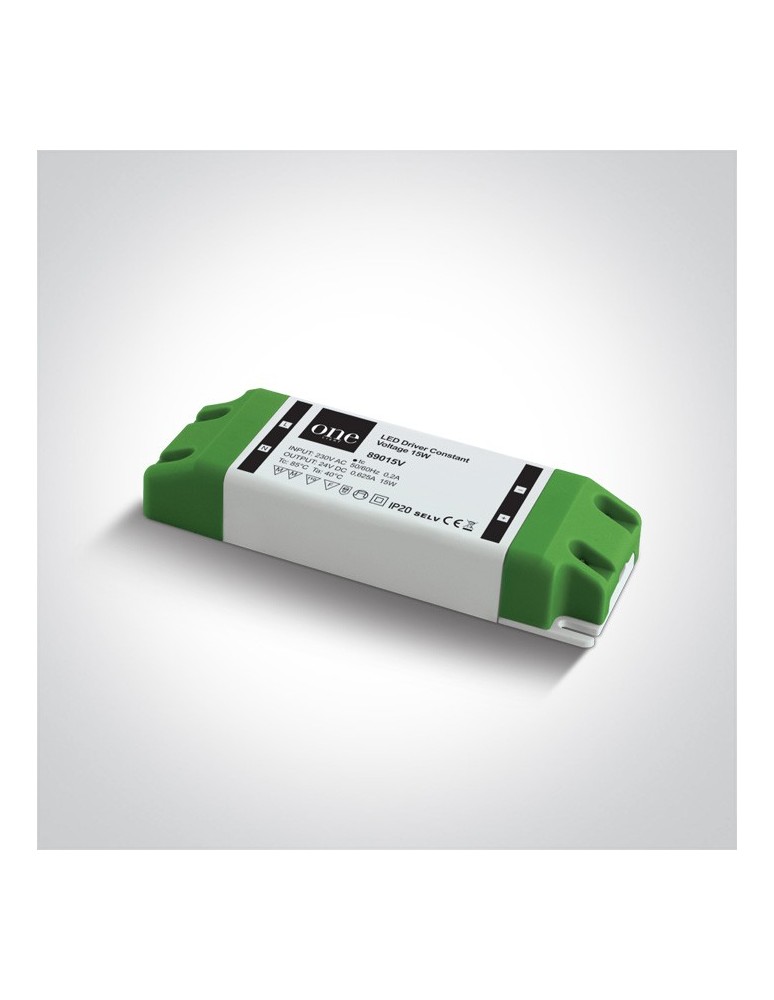 Zasilacze LED - One Light zasilacz o stałym napięciu 15W 24V DC IP20 - produkt kolory-swiatla.pl 1
