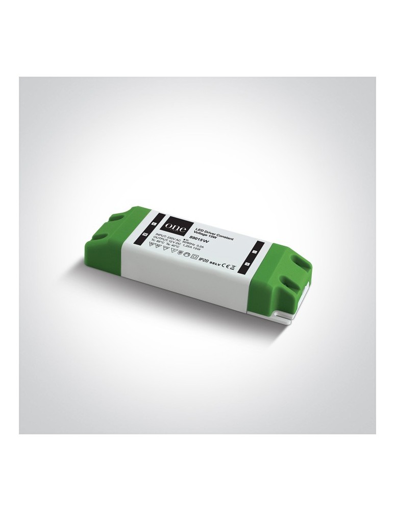 Zasilacze LED - One Light zasilacz LED o stałym napięciu 15W 12V DC - produkt kolory-swiatla.pl 1